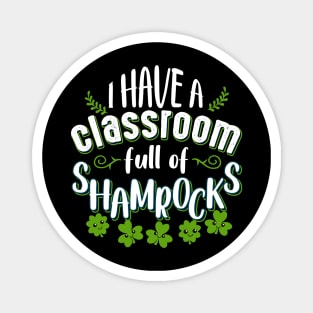 St Patricks Day Teacher Magnet